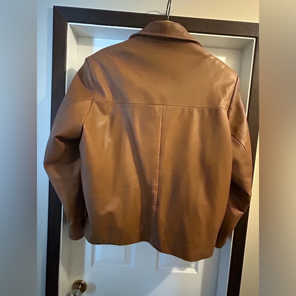Men’s leather jacket - Picture 3 of 3